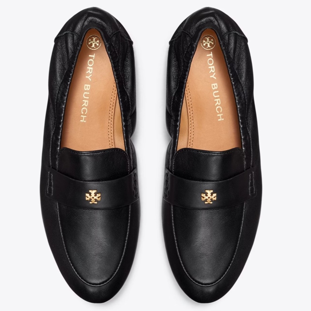 Tory Burch Ballet Loafer, leather, new in box